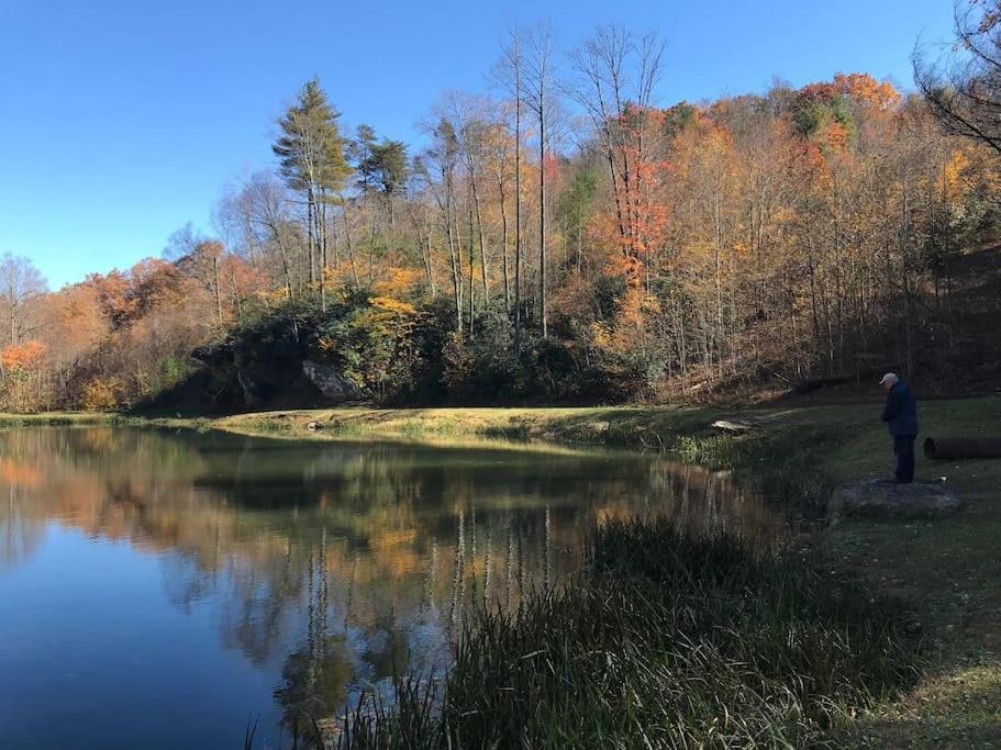 Blue Ridge Parkway Panoramic Paradise-60 Mile View Fancy Gap Buitenkant foto